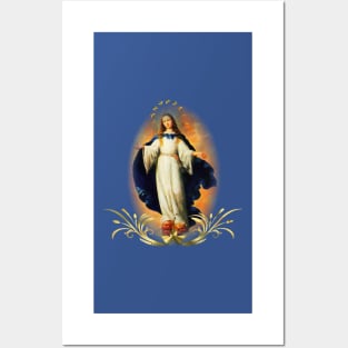 Immaculate Conception Assumption Virgin Mary Nicaragua Patron Saint Posters and Art